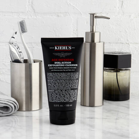 AGE DEFENDER DUAL-ACTION EXFOLIATING CLEANSER